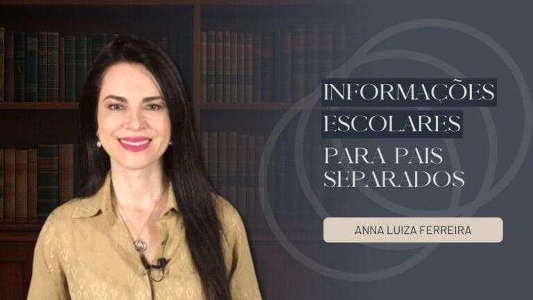 informações escolares para pais separados