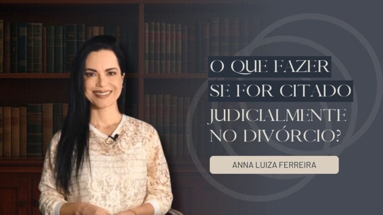o que fazer se for citado judicialmente no divórcio