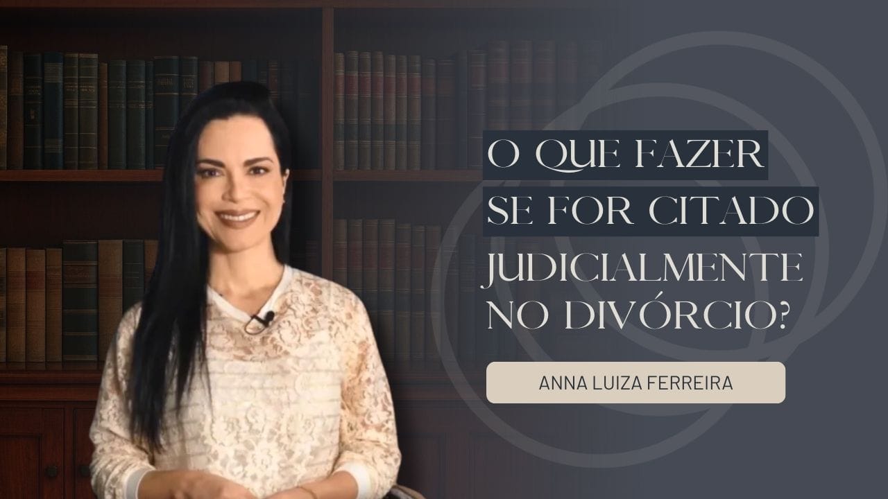 o que fazer se for citado judicialmente no divórcio