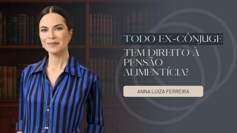 todo ex-cônjuge tem direito à pensão alimentícia
