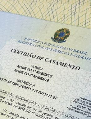 Como obter certidão de casamento pela internet?