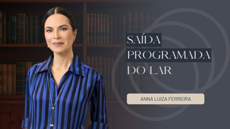 saída programada do lar