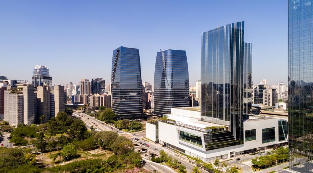 fachada do prédio Vila Olímpia