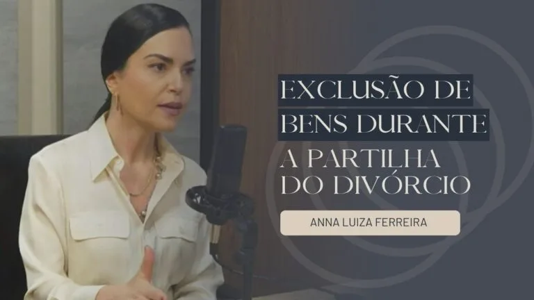 exclusão de bens na partilha do divórcio